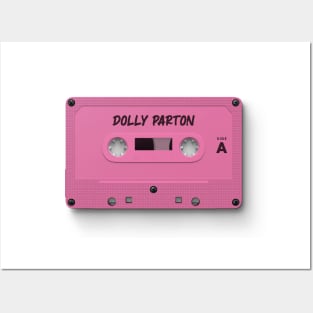 Dolly Parton Text on Cassette Posters and Art